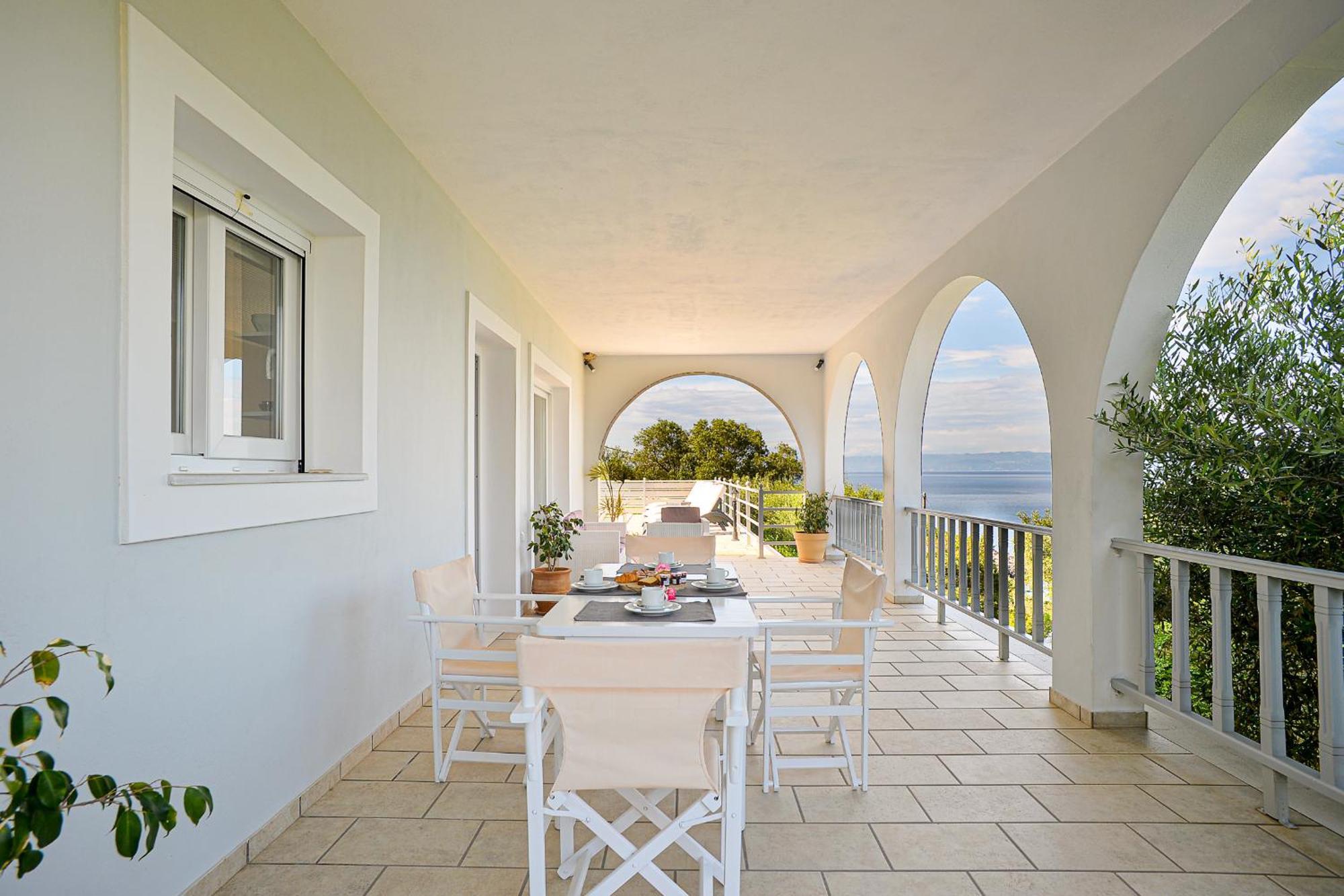Porto Ozias Lioniskari Seaviews - Paxoi'S Private Pool Oasisヴィラ エクステリア 写真
