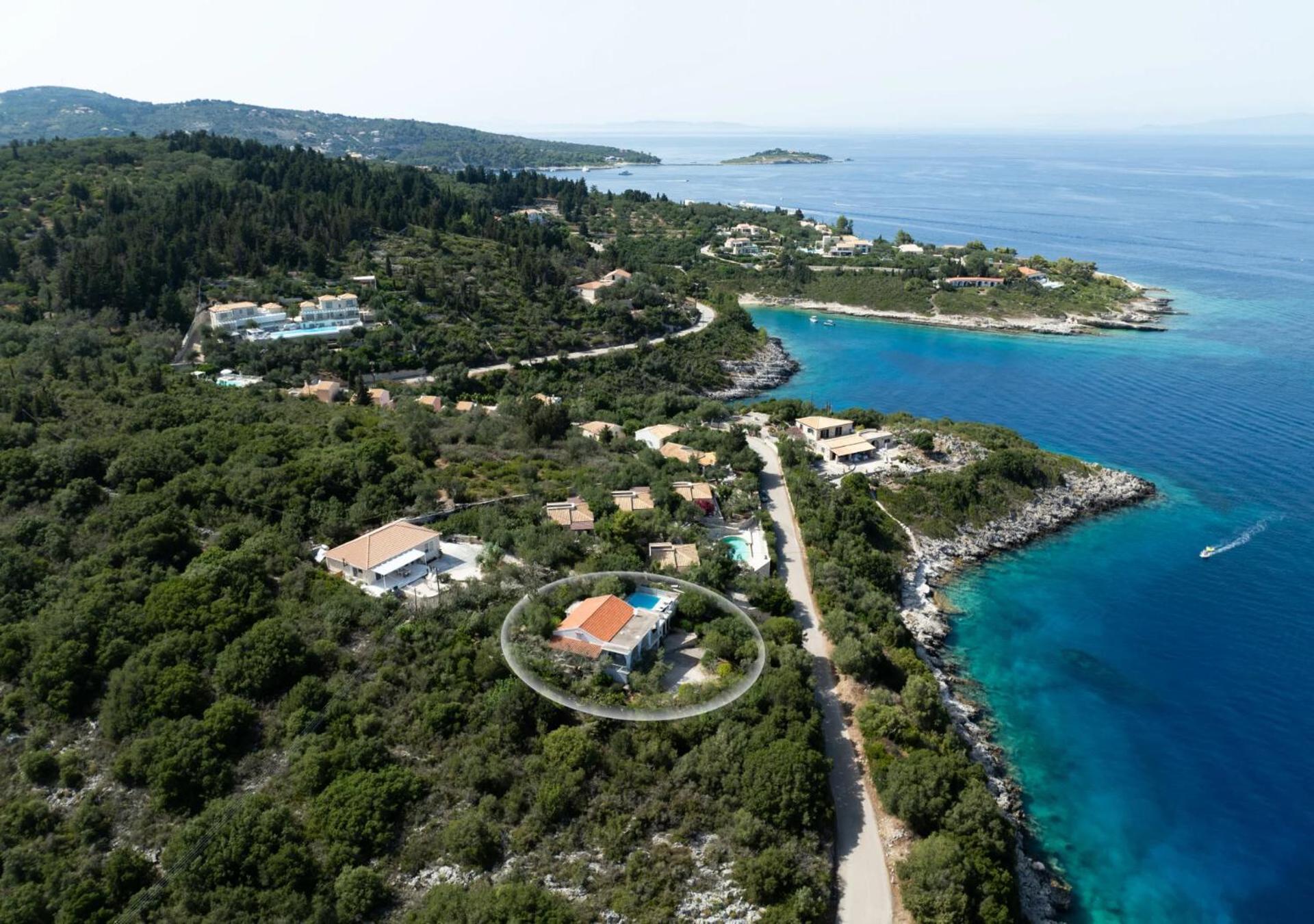 Porto Ozias Lioniskari Seaviews - Paxoi'S Private Pool Oasisヴィラ エクステリア 写真